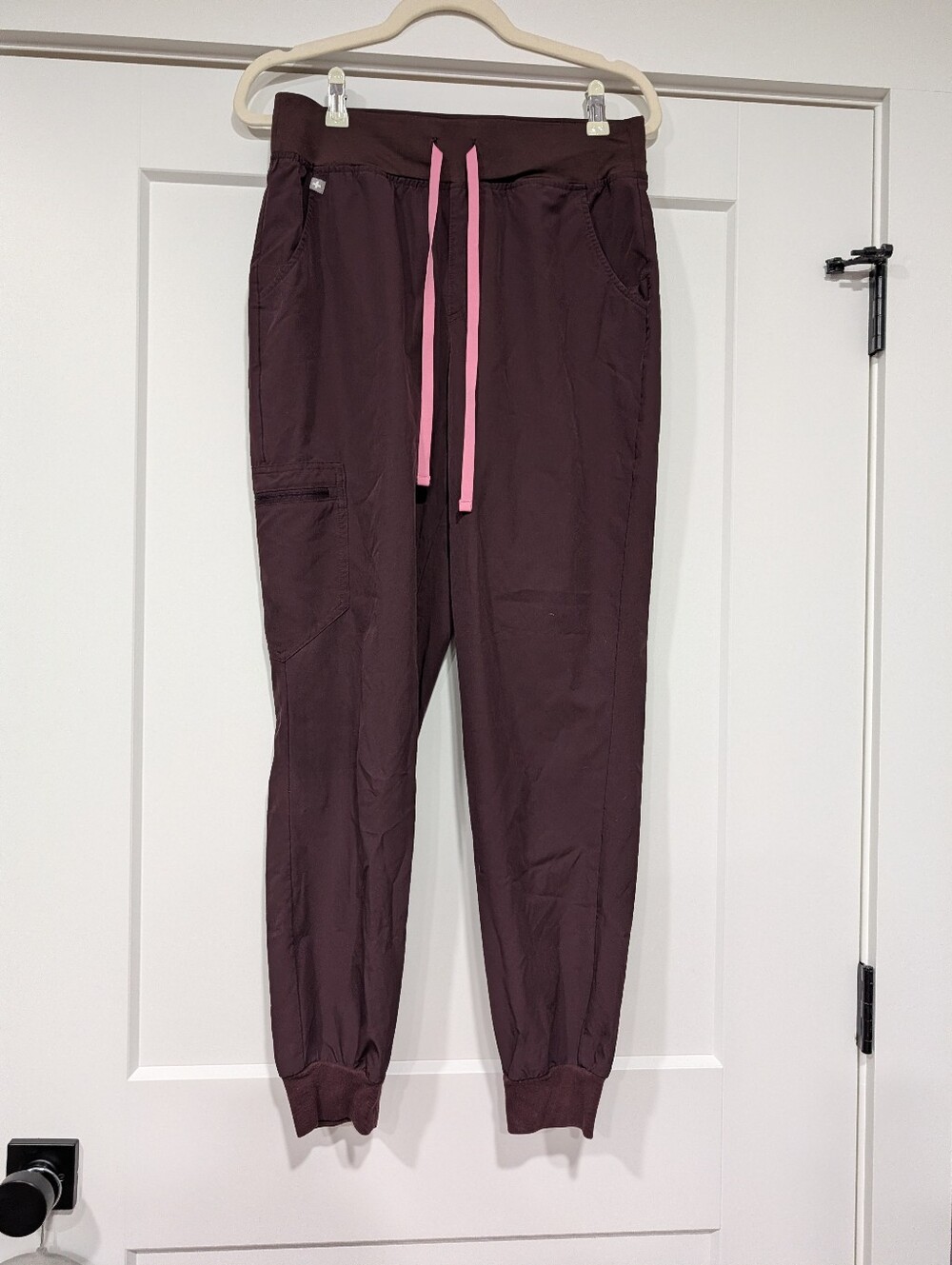 Figs Dark Fig Zamora High Waisted FreeX Jogger Scrub Pants 2.0